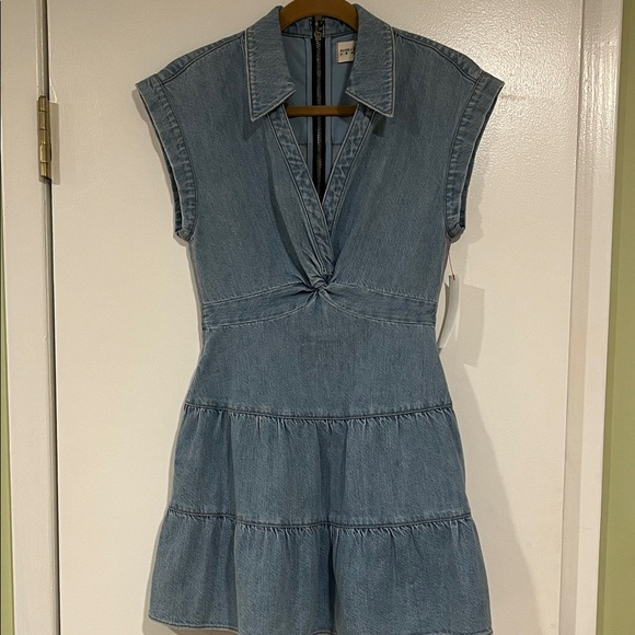 princess polly baby blue dress The Rosetta Dress in Halogen Blue 0 / Halogen Blue